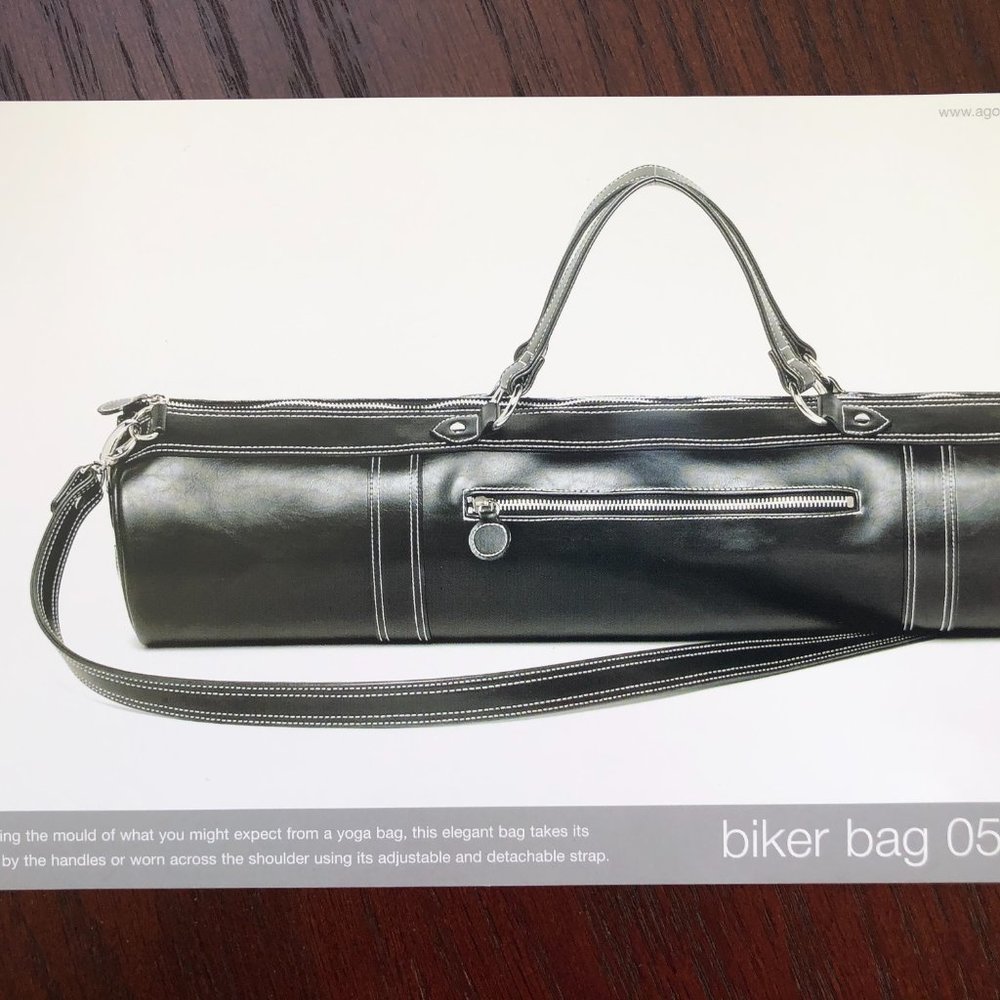 Unisex Biker Yoga Mat Bag - by agoy - Regular Size